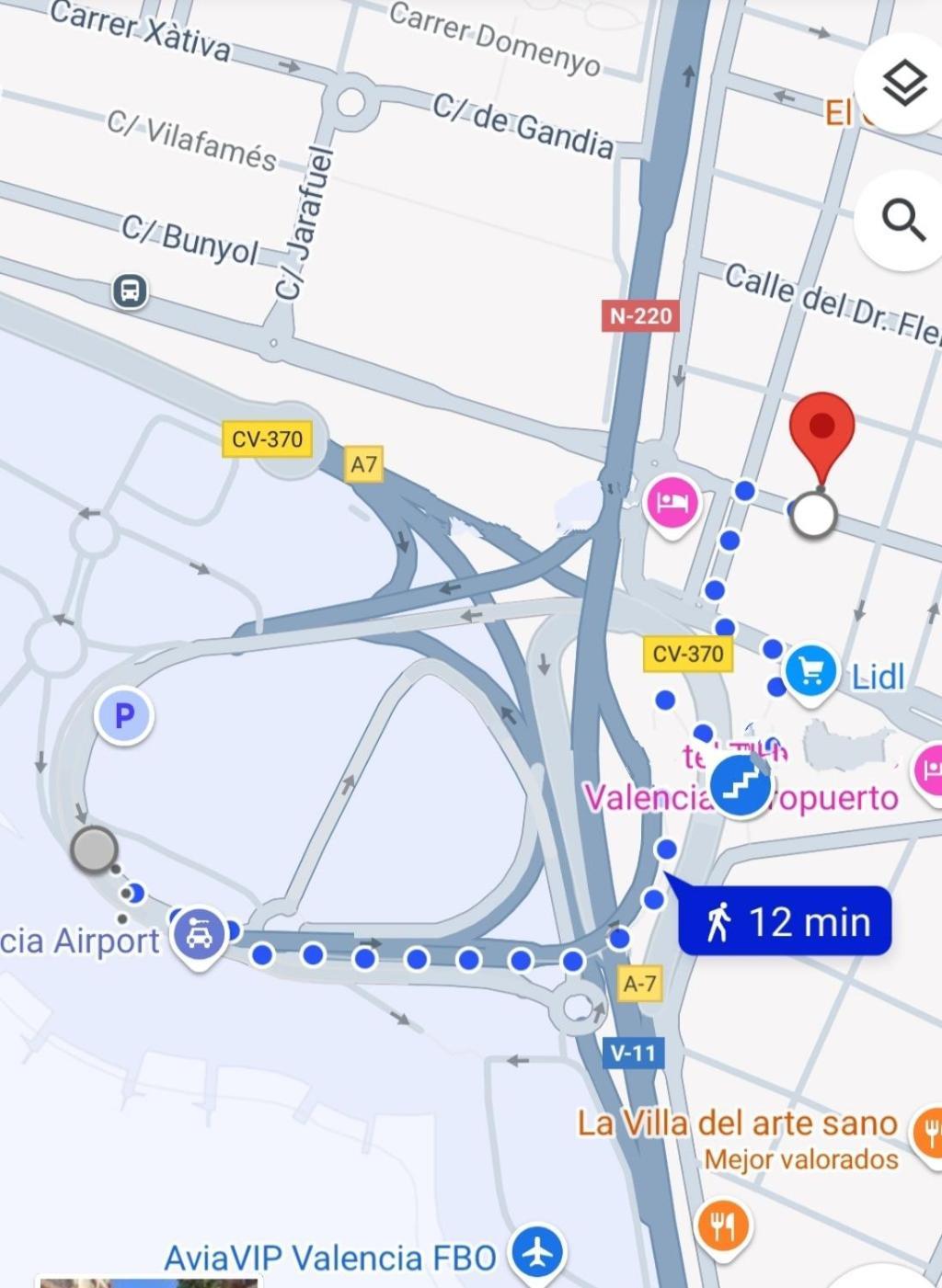 Alojamiento Junto Aeropuerto Valencia A Manises Zewnętrze zdjęcie